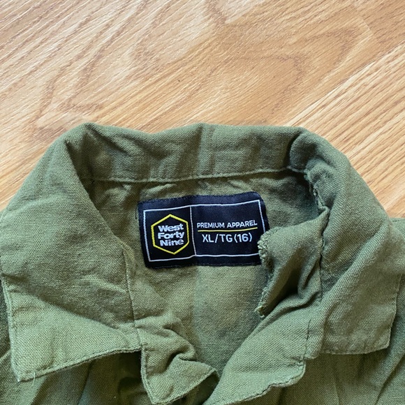 WEST 49 Button-down Boys Shirt - Size XL - Picture 2 of 3